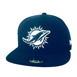 MIAMI DOLPHINS B-DUB FITTED HAT CAP